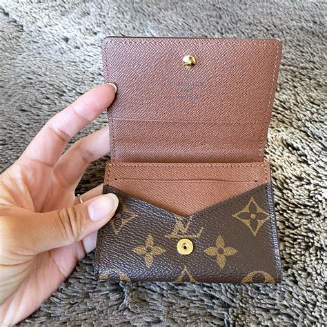 lv envelope business card holder